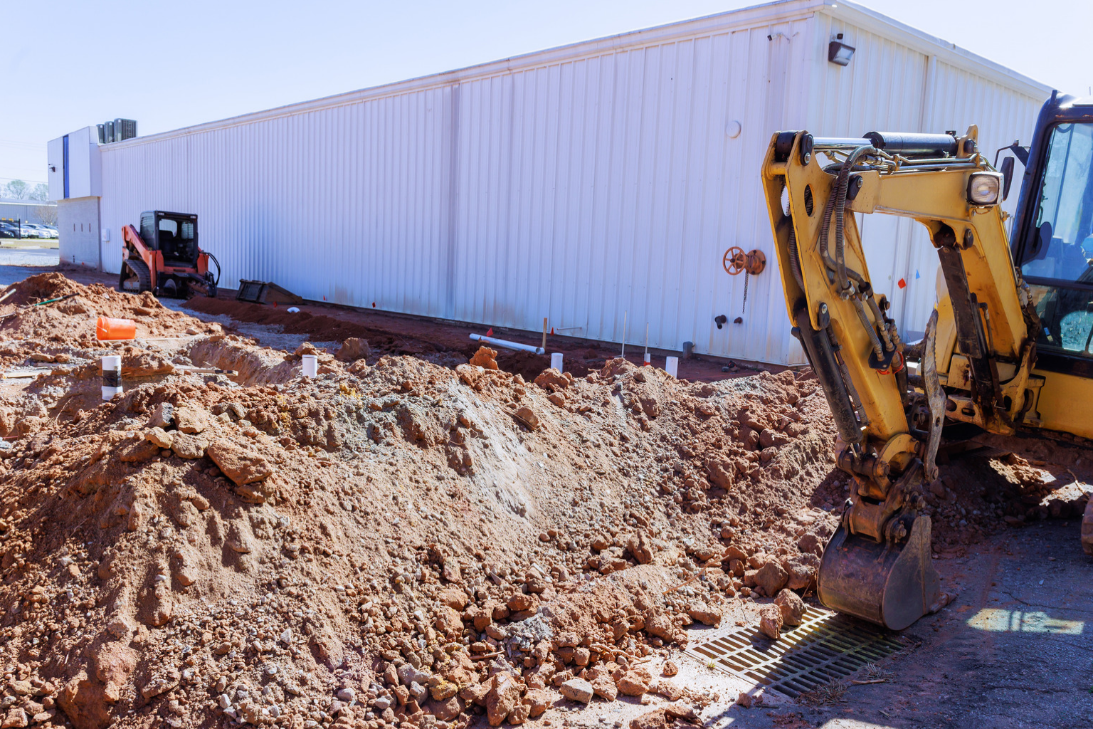 an excavator