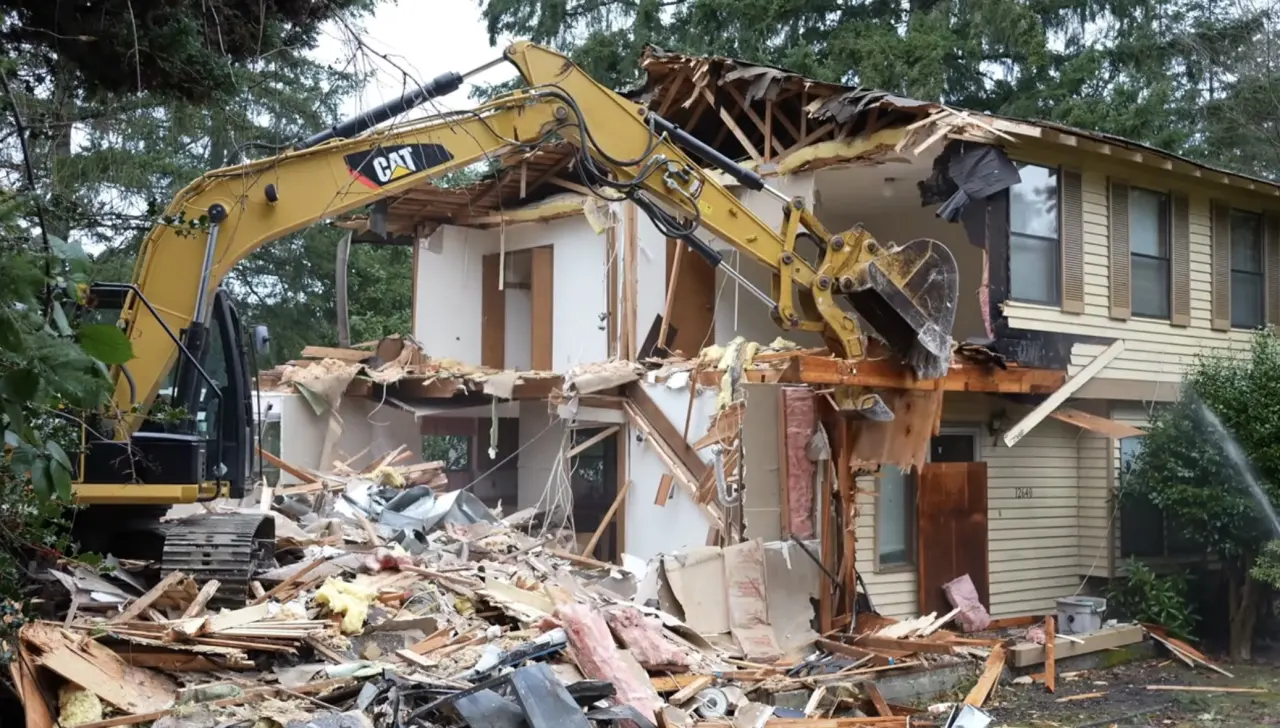 House demolition