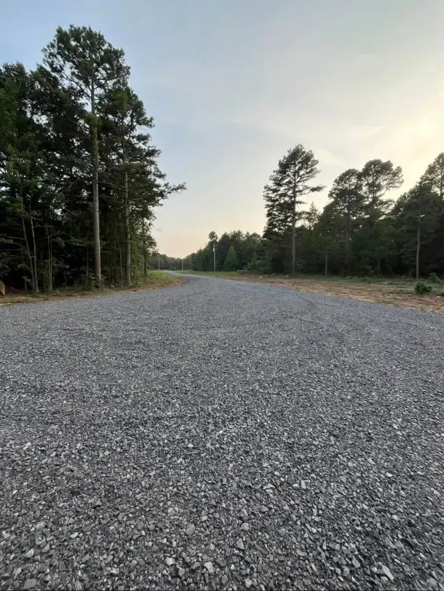 Gravel driveway construction and repair